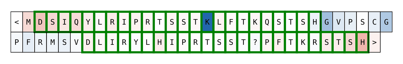 Aligned repeat token neuron example 2